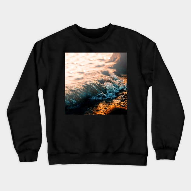 Japan - 'Sunset Wave' Crewneck Sweatshirt by LittleJapan